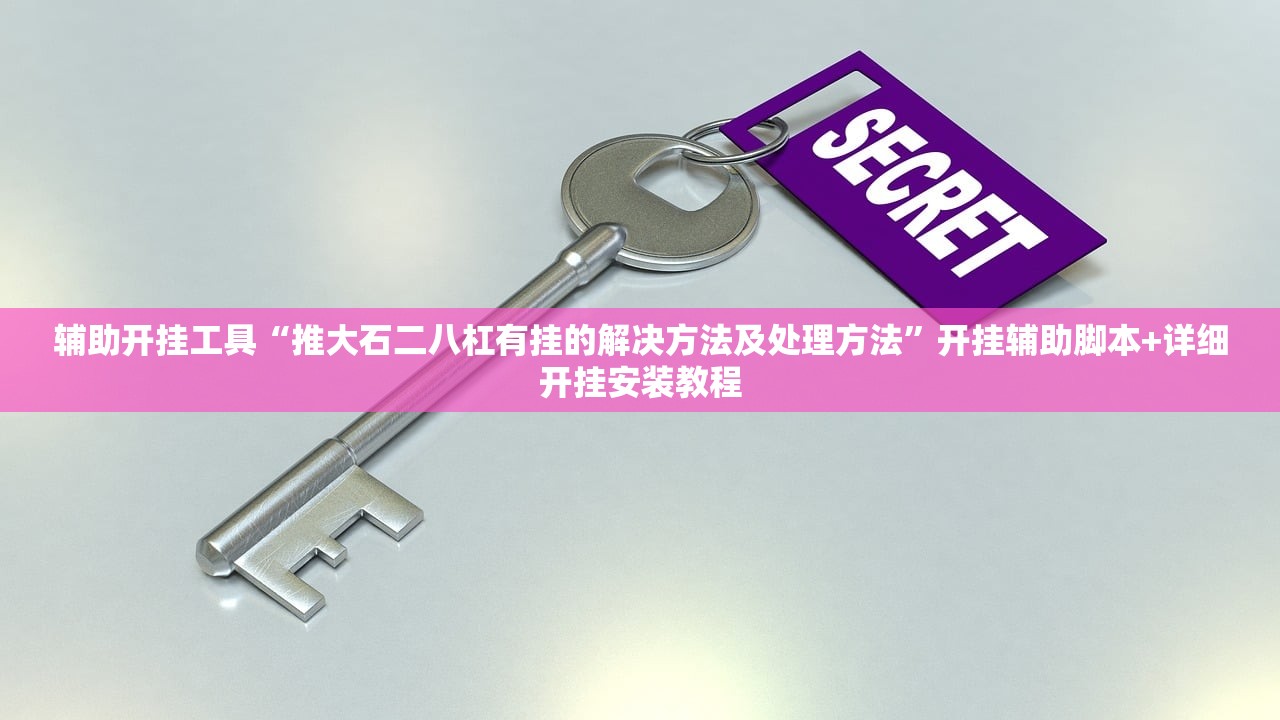 辅助开挂工具“推大石二八杠有挂的解决方法及处理方法”开挂辅助脚本+详细开挂安装教程