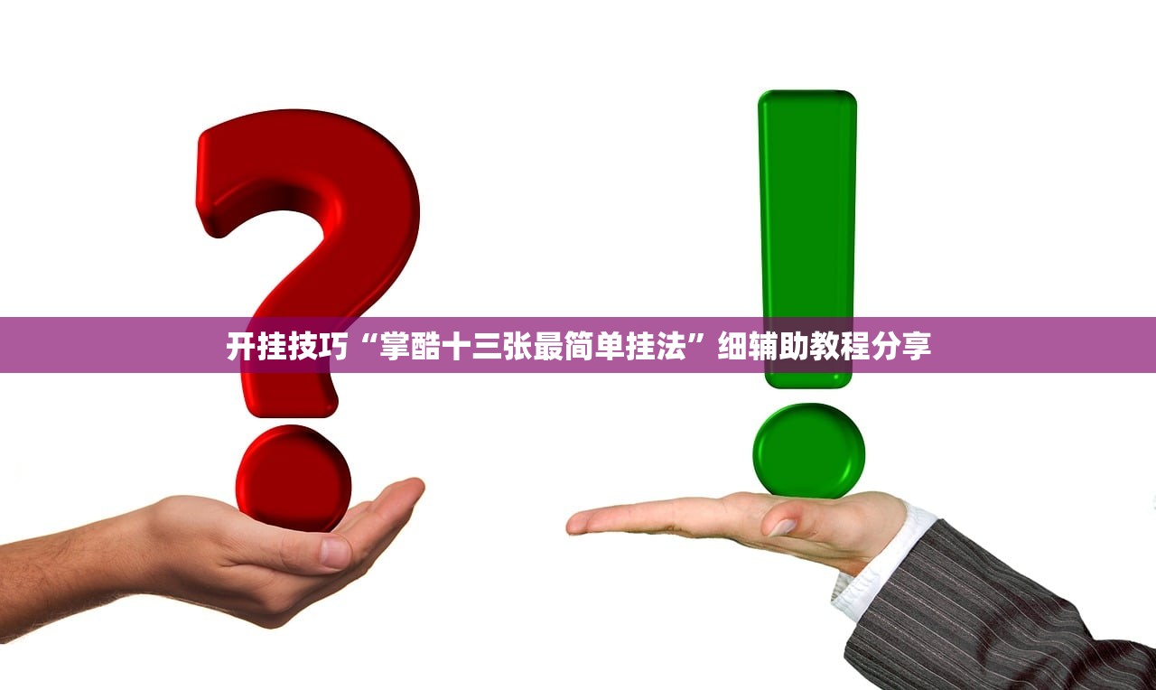 开挂技巧“掌酷十三张最简单挂法”细辅助教程分享