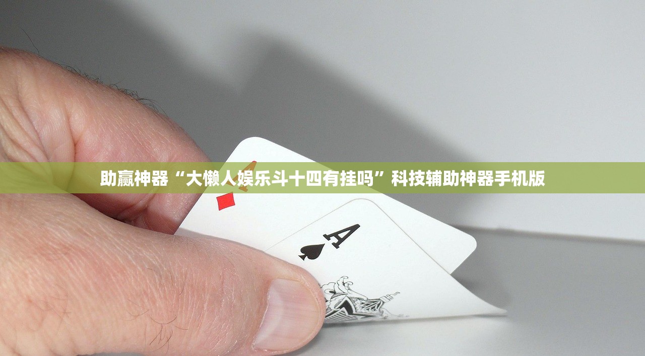 助赢神器“大懒人娱乐斗十四有挂吗”科技辅助神器手机版