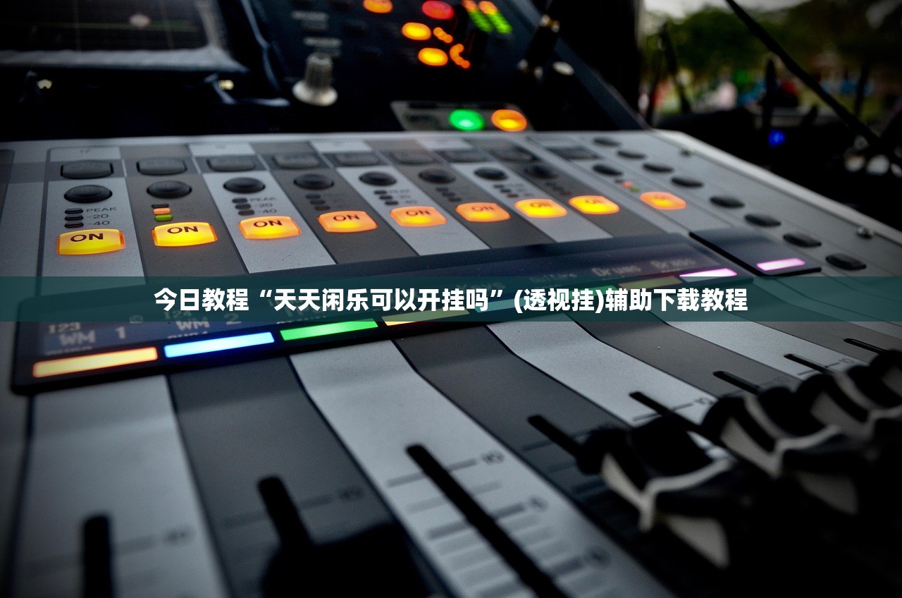 今日教程“天天闲乐可以开挂吗”(透视挂)辅助下载教程