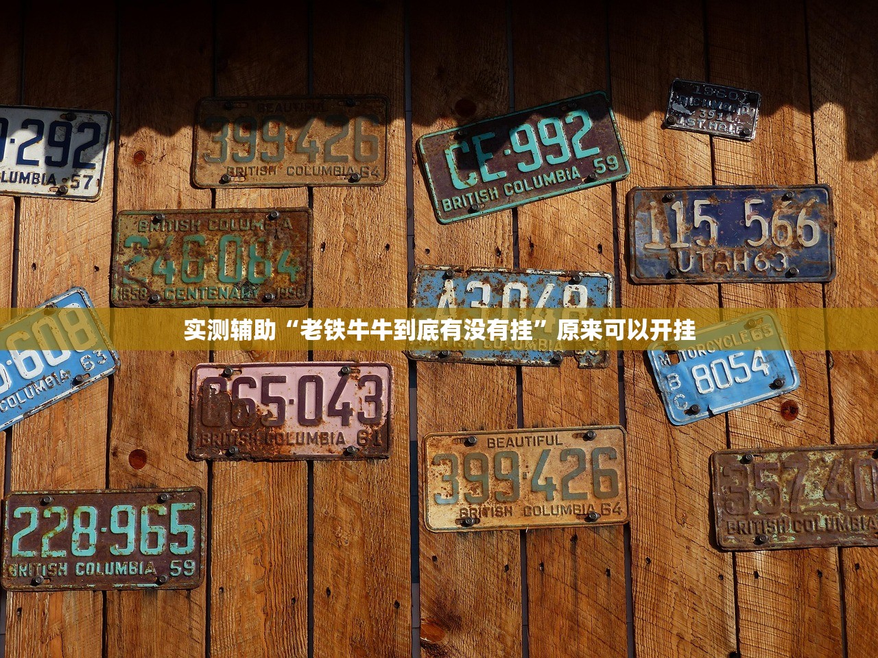 实测辅助“老铁牛牛到底有没有挂”原来可以开挂
