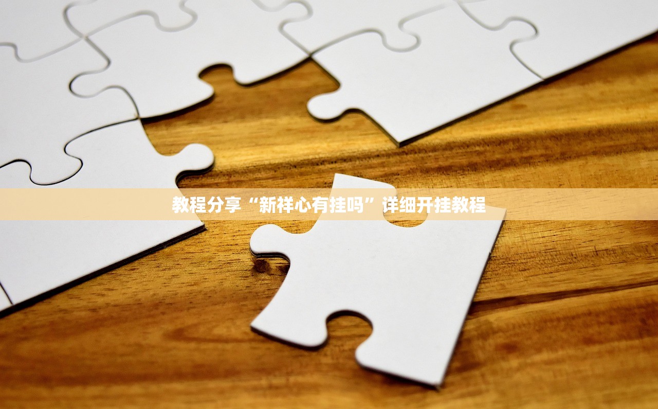 教程分享“新祥心有挂吗	”详细开挂教程